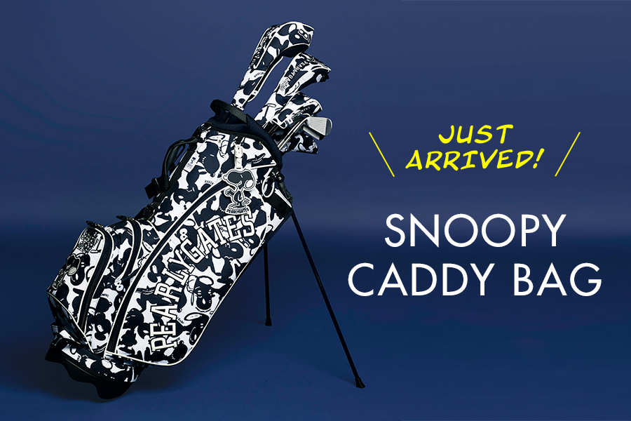 Snoopy Caddy Bag いよいよ販売スタート News Pearly Gates