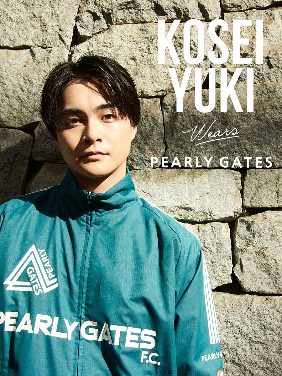 『PEARLY GATES STYLE』KOSEI YUKI wears PEARLY GATES